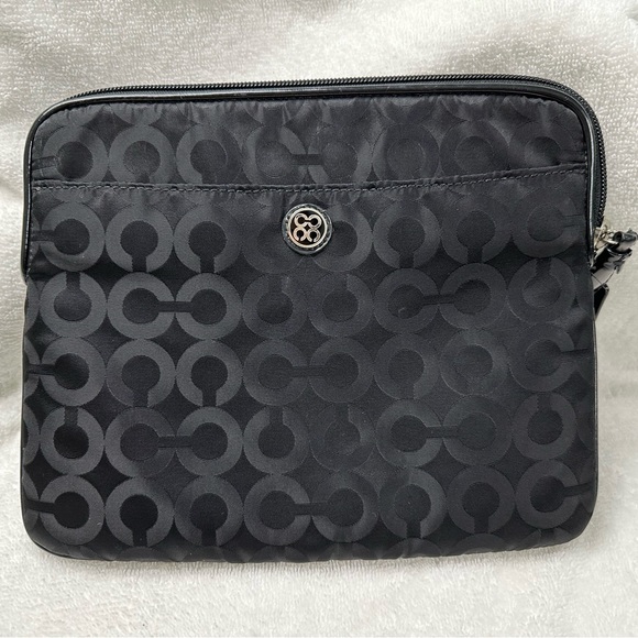 Coach black tablet bag - Picture 1 of 4